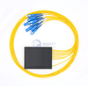 1x8 SC/UPC ABS Module Fiber Optic PLC Splitters 