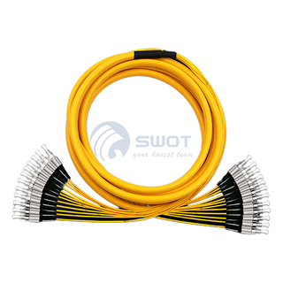 Patch Cord&Pigtails Multicore 4-96F Indoor Breakout Cable FC/SC/ST/LC